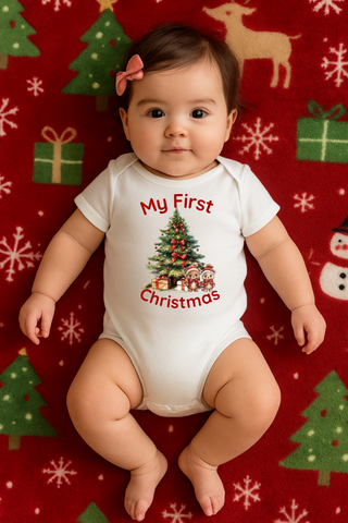 Christmas Onesie, My First Christmas