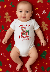 Christmas Onesies My first Christmas
