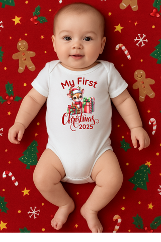 Christmas Onesies My first Christmas