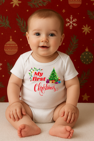 Christmas Onesies My first Christmas