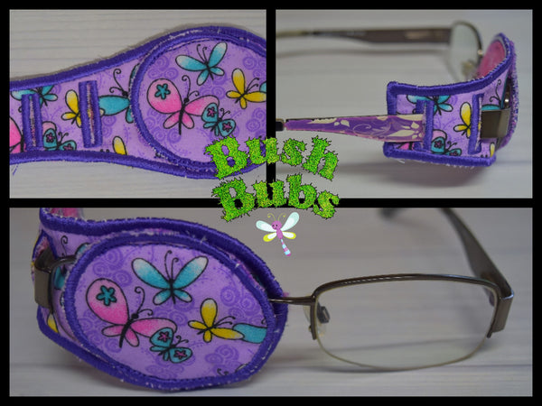 Reusable Eye Patches for Glasses- fun way to encourage eye patching for your child