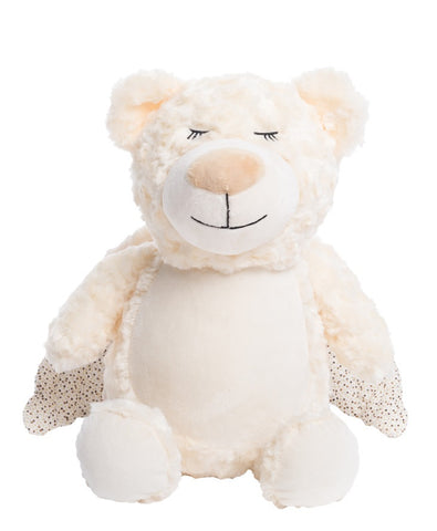 Personalised Plush Angel Bear