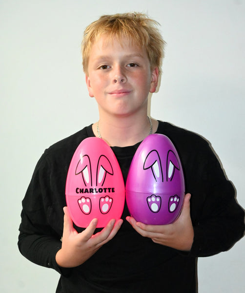 Colourful Personalised Easter Eggs
