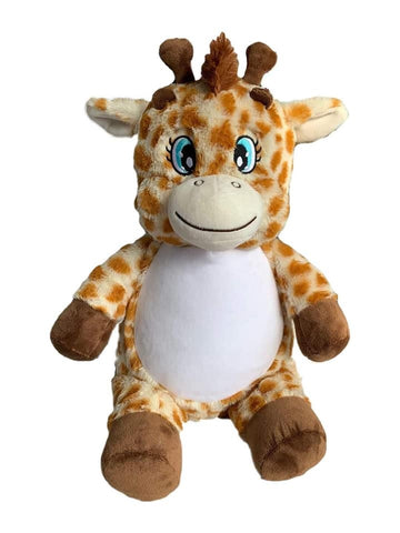 Personalised Plush Giraffe