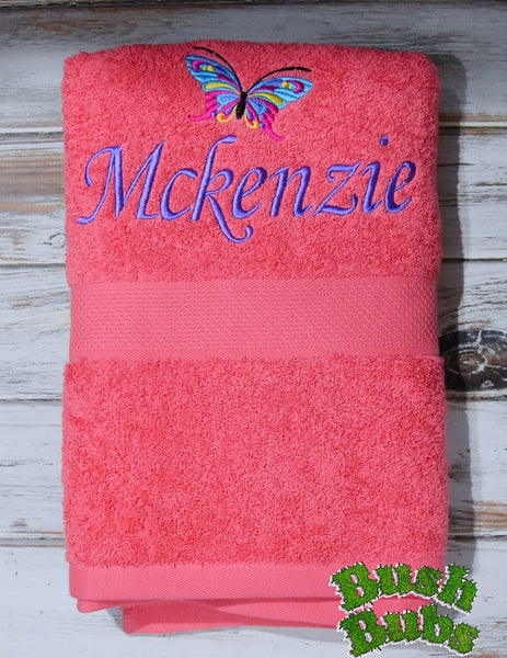 Personalised Embroidered Towel