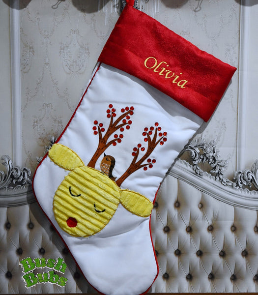 🎄 Personalised Christmas Stockings – Custom Embroidery 🎅