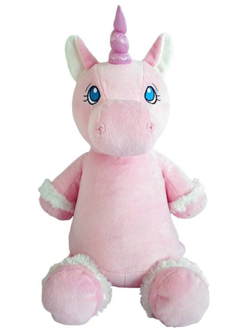 Personalised Plush Pink Unicorn