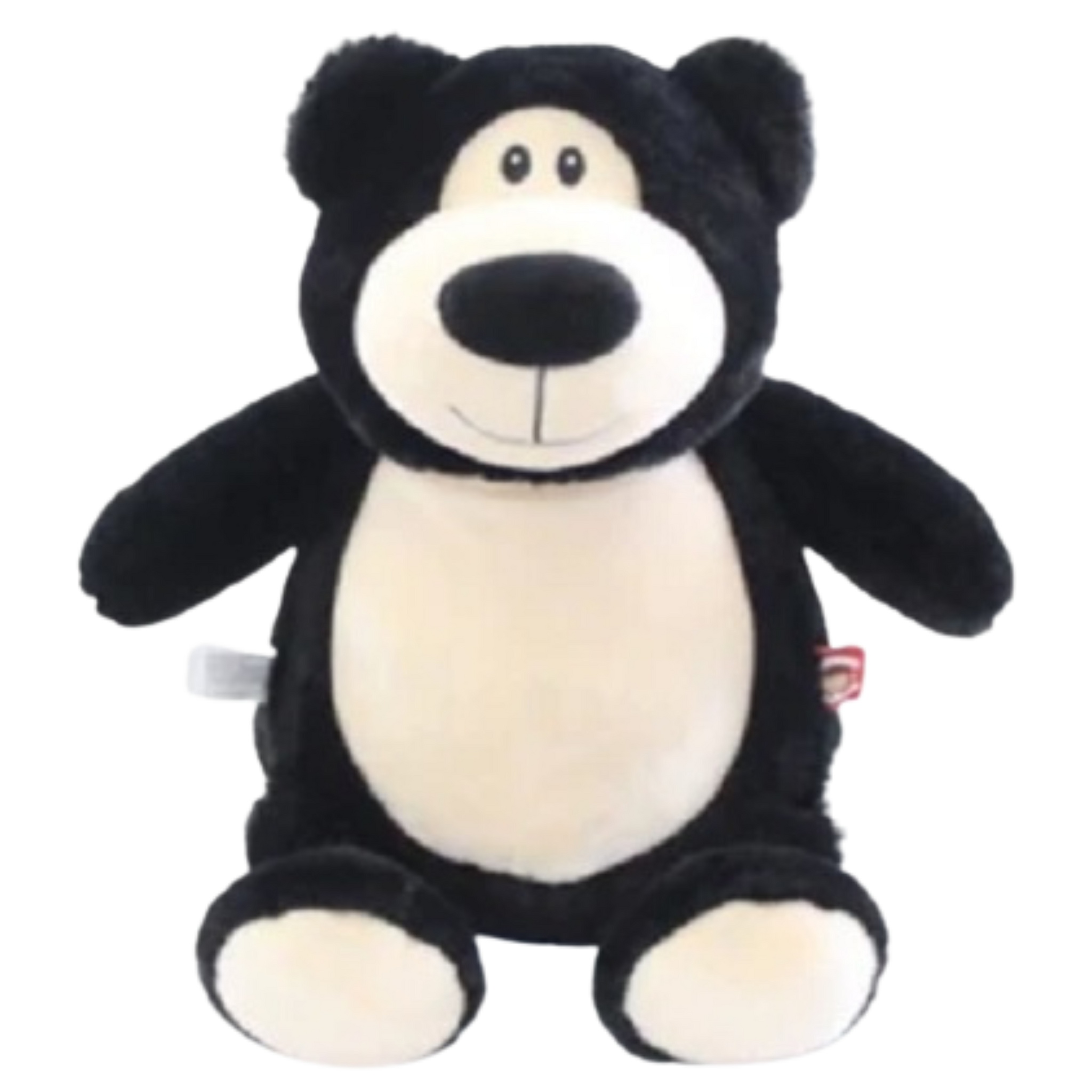 Personalised Plush Black Teddy Bear