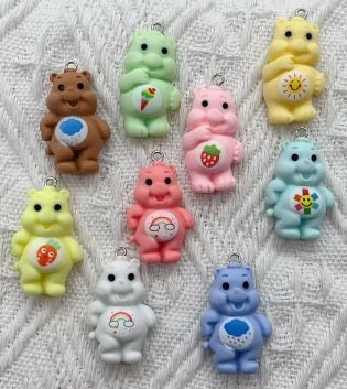 Care bear Keyrings