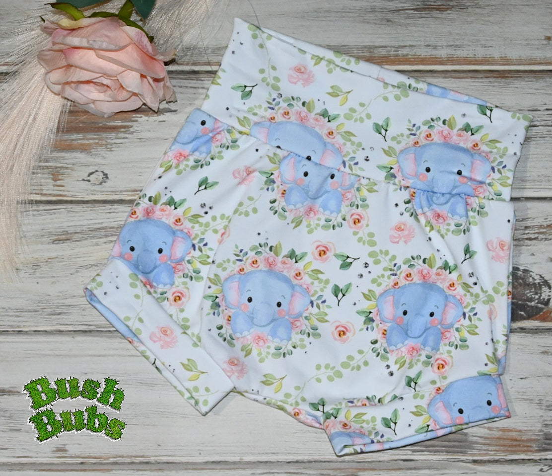 Bummies: Handmade Baby Pants elephants