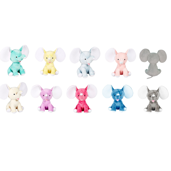 Personalised Plush Elephants