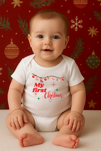 Christmas Onesies My first Christmas