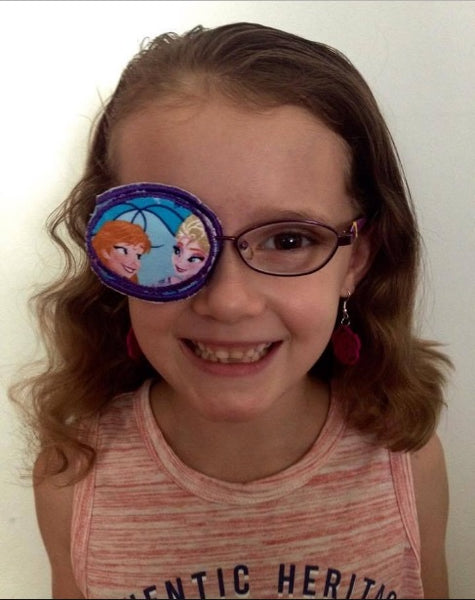Reusable Eye Patches for Glasses- fun way to encourage eye patching for your child