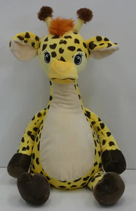 Personalised Plush Giraffe