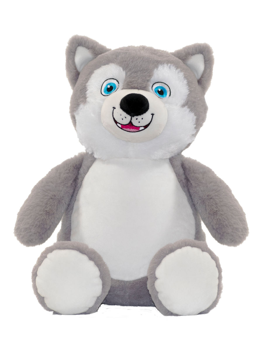 Personalised Plush Huskie