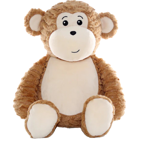 Personalised Plush Monkey
