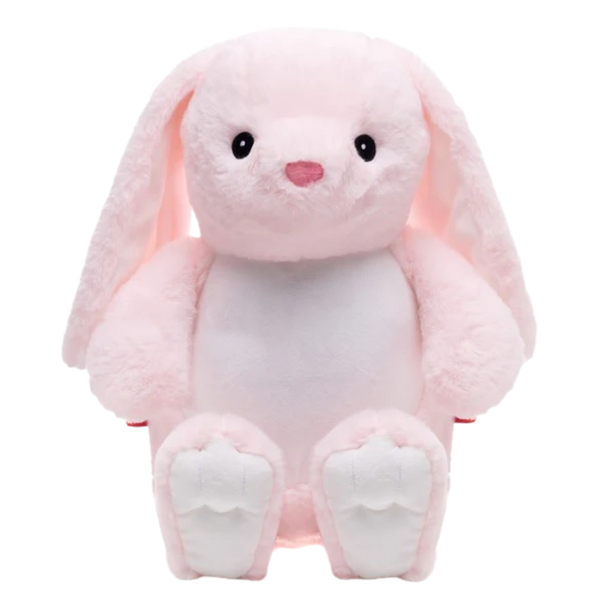 Personalised Plush pink Bunny
