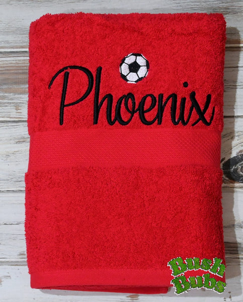 Personalised Embroidered Towel