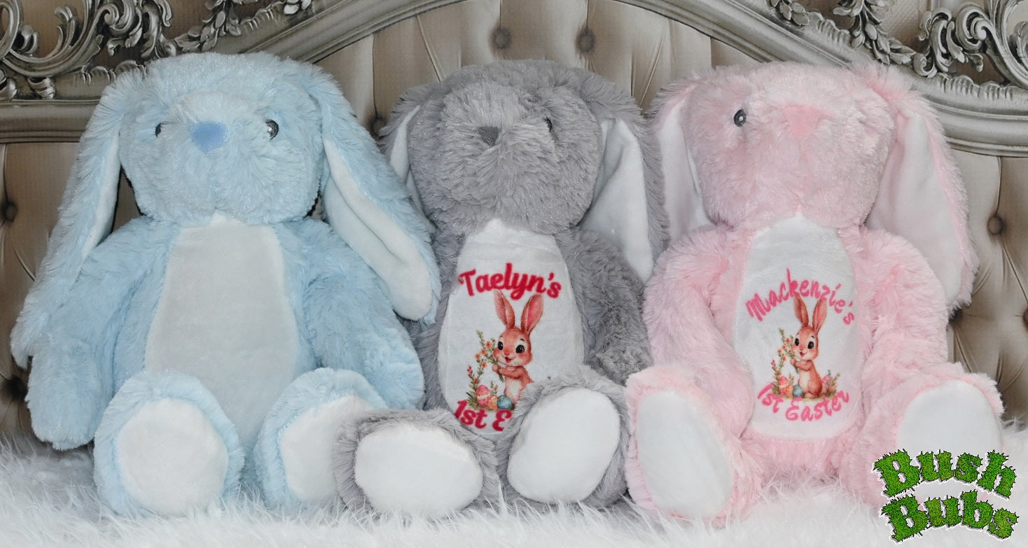 Sublimated Printed Easter Bunnies