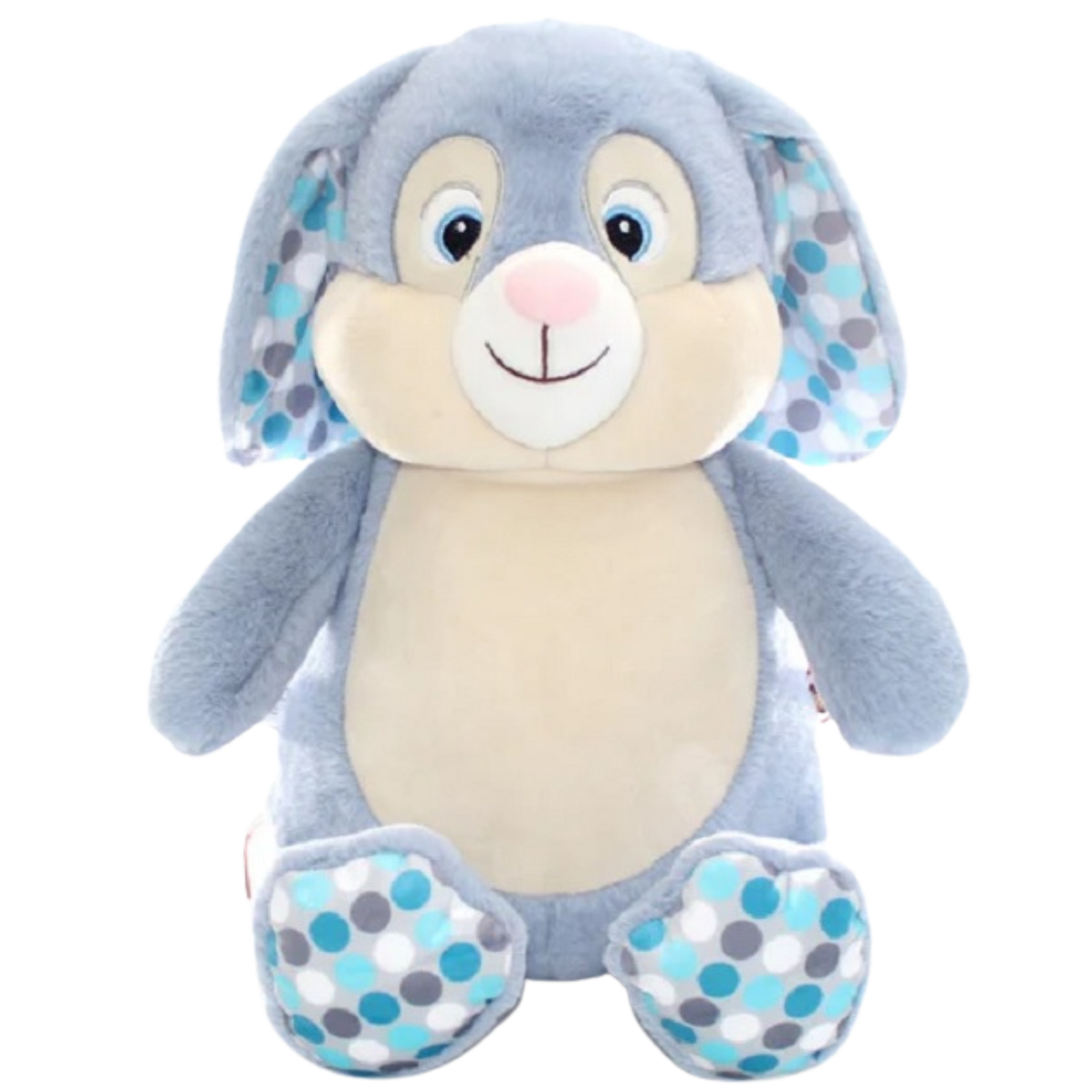 Personalised Plush BLUE Bunny