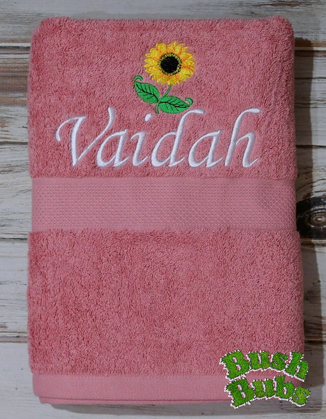 Personalised Embroidered Towel