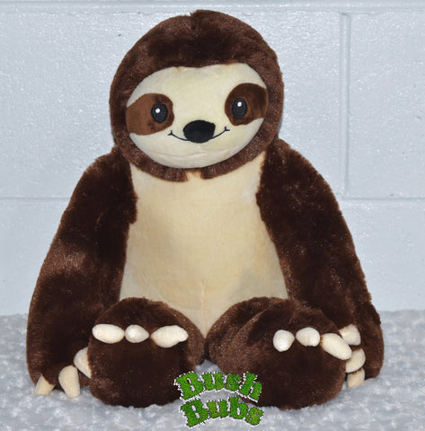Personalised Plush Sloths (grey, Brown, light Brown)