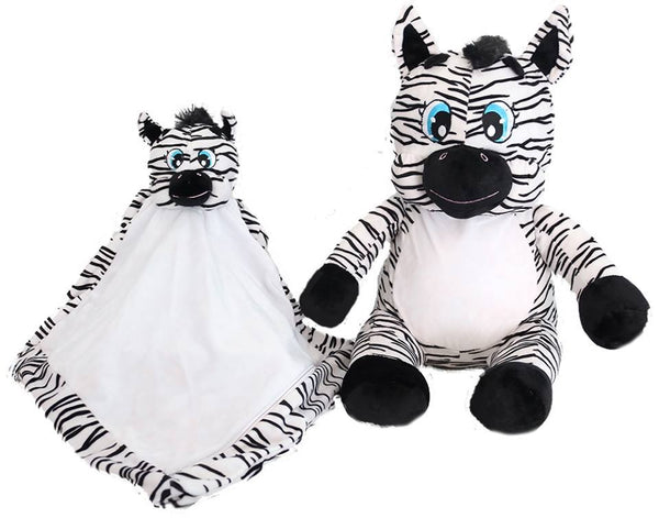 Personalised Plush Zebra